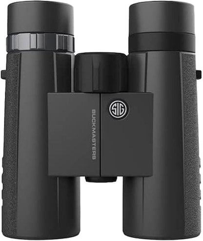 SIG SAUER 10x42mm Waterproof Binoculars - Fogproof, Multi-Coated Lenses | Black Roof Prism Design