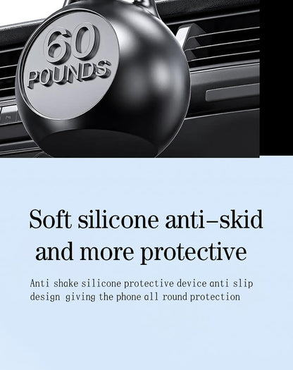 Phone Holders for Your Car with Metal Hook Clip, Air Vent Cell Phone Stand Car Mount, Universal Automobile Cradle Fit