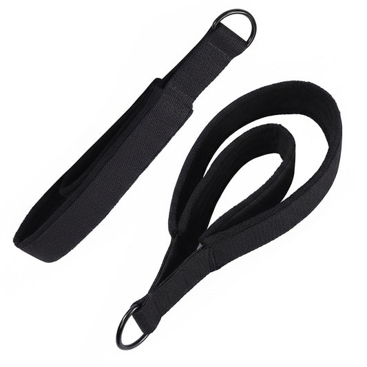 Arisenca Pilates Double Loop Straps with Extra Padding, Adjustable D Ring Reformer Straps for Home Gym, Yoga Stretching, Core Strength Training