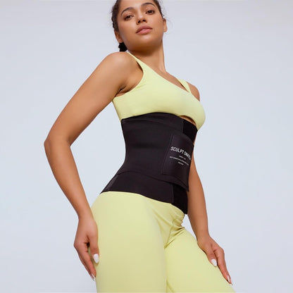 Sculpt Snatch Hourglass Waist Trainer for Women–Adjustable Sweat Band for Stomach, Tummy Control&Workout Waist Trimmer(PINK,3XL)