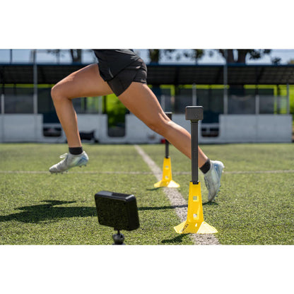 Speed Gates Pro – Electronic Sprint Timing System with Radio Frequency Sensors, LED Timer, and Carry Bag – 40 Yard Dash Timer and Agility Training Equipment