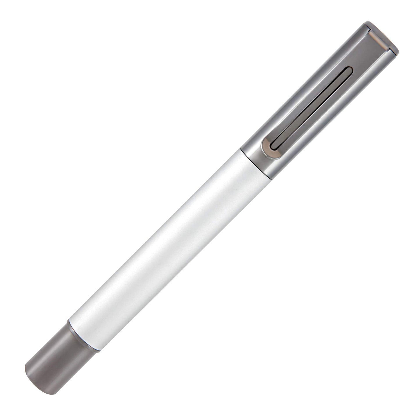 Monteverde USA Ritma Fountain Pen in Silver – Extra Fine Nib, Precision JoWo Stainless Steel, Refillable Ink Cartridge/Converter – Ideal for Professionals & Artists