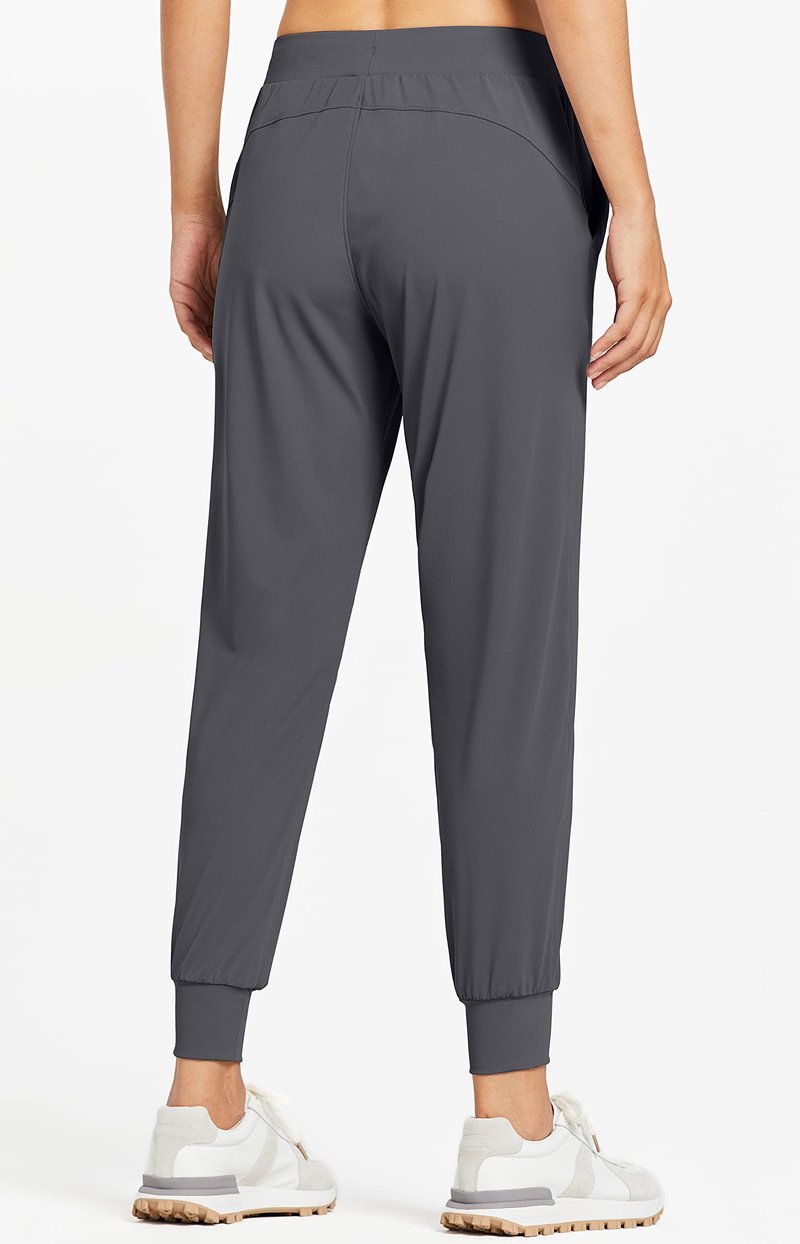 Libin Joggers for Women Tall/Regular/Petite Dance Sweatpants Athletic Workout Trousers Pants Tapered Casual Teacher Yoga Pants for Running Golf Work Cloths, Dark Grey XS