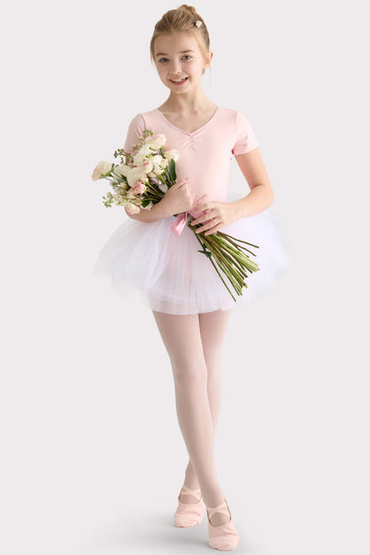 SKIDREAM 3 Pack Girls Ballet Tights 50D Ultra Soft Opaque Footed Stockings