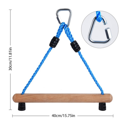 ChengFu Ninja Monkey Bars, Monkey Bars for Kids, Monkey Bars, Swing Accessory Sets, Obstacle Course Trapeze Bars for Outside Training Equipment (3pcs)