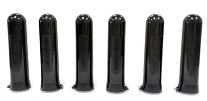 3Skull Black Heavy Duty 140rd Paintball Pods - 6 Pack