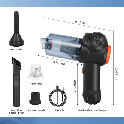 Paddsun Bug Catcher Vacuum Insect,Cordless Rechargeable Handheld Bug Sucker Vacuum with Strong Suction for Car, Home, Office,Portable Vacuum Cleaner for Insect Stink Bug Spider