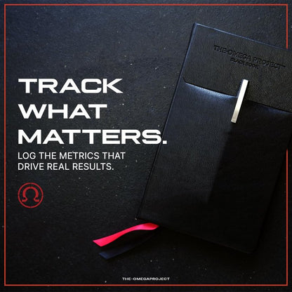 The Omega Project Black Book Training Journal – Tactical Fitness Planner Designed by U.S. Special Operations Forces
