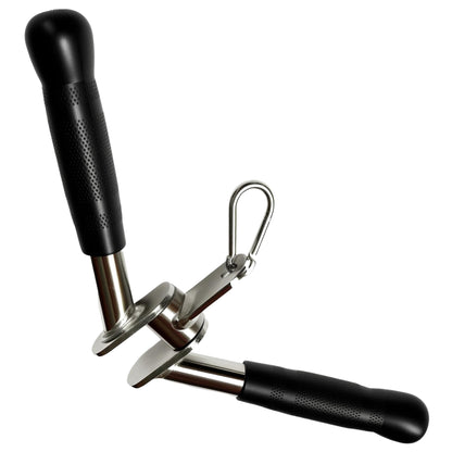 yuhqc V-Shaped Press Down Bar Lat Cable Machine Attachments Tricep Rope Gym Attachment Cable Machine Accessories for Home Gym
