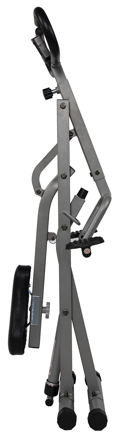 BalanceFrom Fitvids Rower-Ride Exercise Trainer for Total Body Workout – Sports Training – nan – Silver