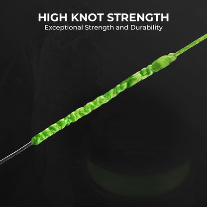 KastKing Superpower ColorShield Braided Fishing Line, Neon Green,50LB,150Yards,X8