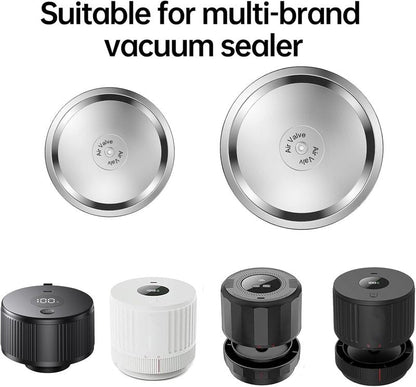 Wide Mouth Canning Lids - 24Pcs Split-Type Metal Mason Jar Lids | Food Grade, Airtight Fit for Ball & Kerr Jars