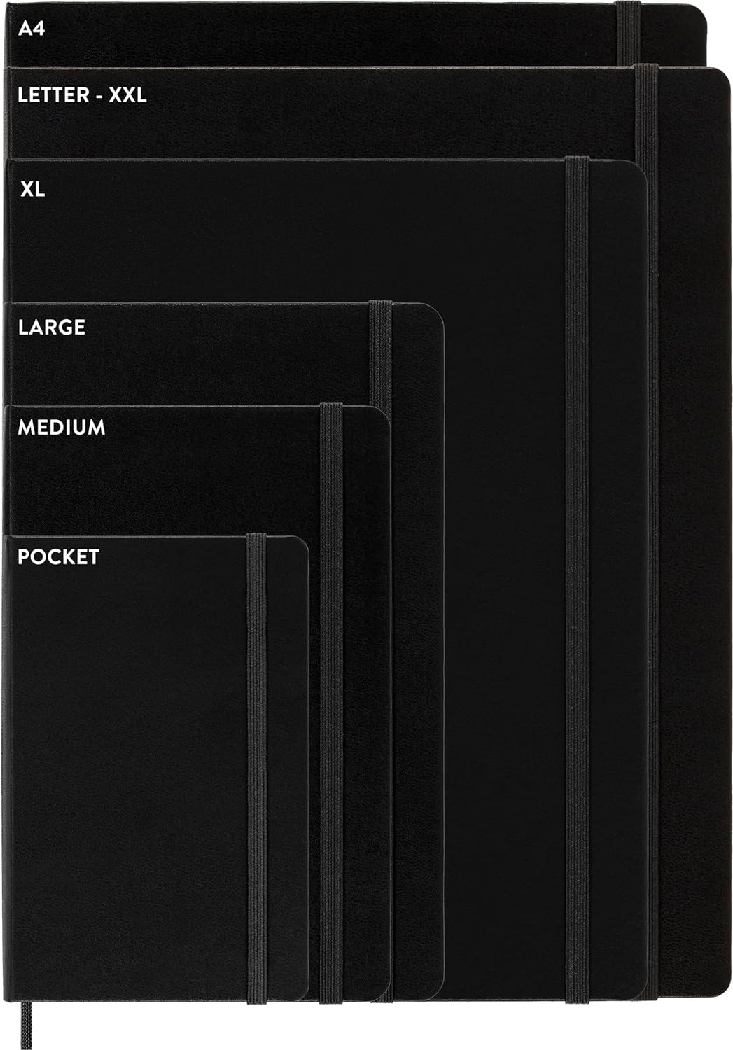 Moleskine Classic Notebook, Hard Cover, Large (5" x 8.25") Plain/Blank, Reef Blue, 240 Pages