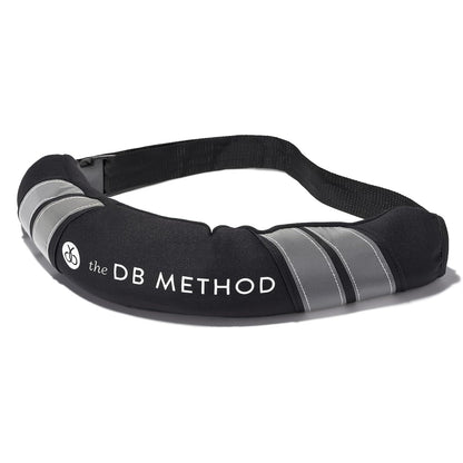 The DB Method DreamBelt Weight Belt Intensifies Workouts, Home or Gym Workout Equipment, Weighted Belt for Hip Thrust, Squat, Strength Training, Helps Minimize Exercise Injury Risk, 10 lbs