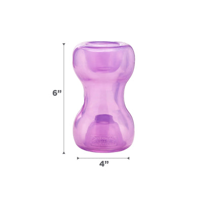 Outward Hound by Planet Dog Double Snoop Interactive Treat Dispensing Dog Toy, Purple