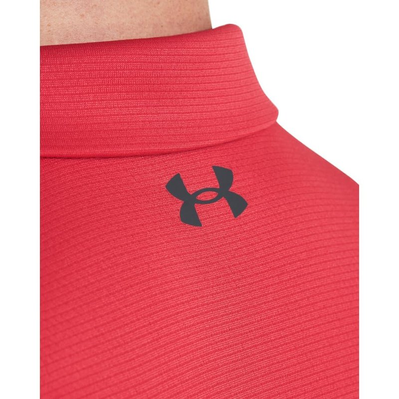 Under Armour Men's Tech Golf Polo, (814) Red Solstice / / Pitch Gray, 4X-Large