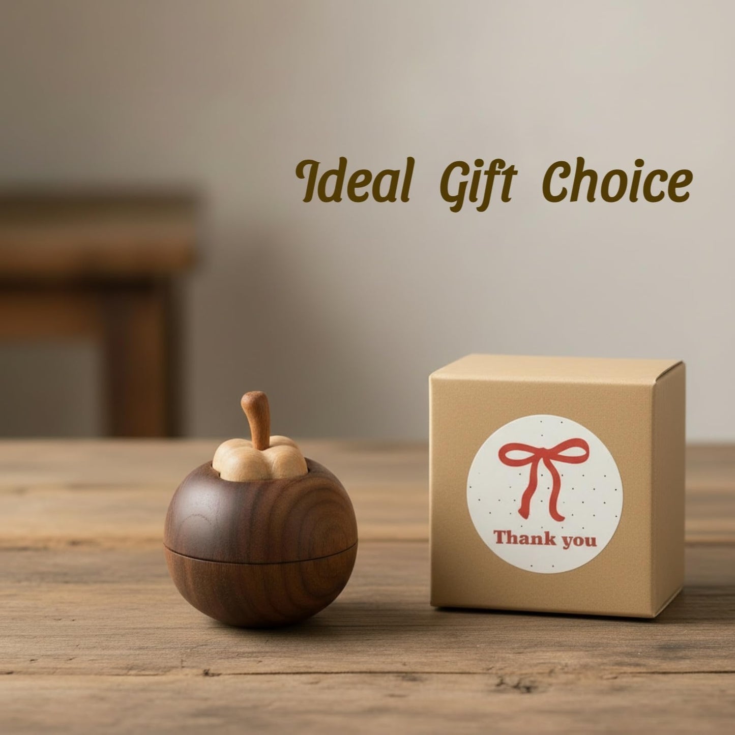 Nythriel Layered Wood Passive Diffuser Petal-Like, Small Portable Essential Oil Aromatherapy Decor, Mini No-Electric Natural Boho Walnut Accent for Car, Desk, Travel, Rooms, Home, Office