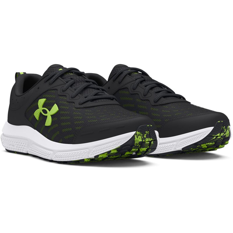 Under Armour Men's Charged Assert 10 Shoes, Anthracite/Anthracite/Morph Green, 11.5