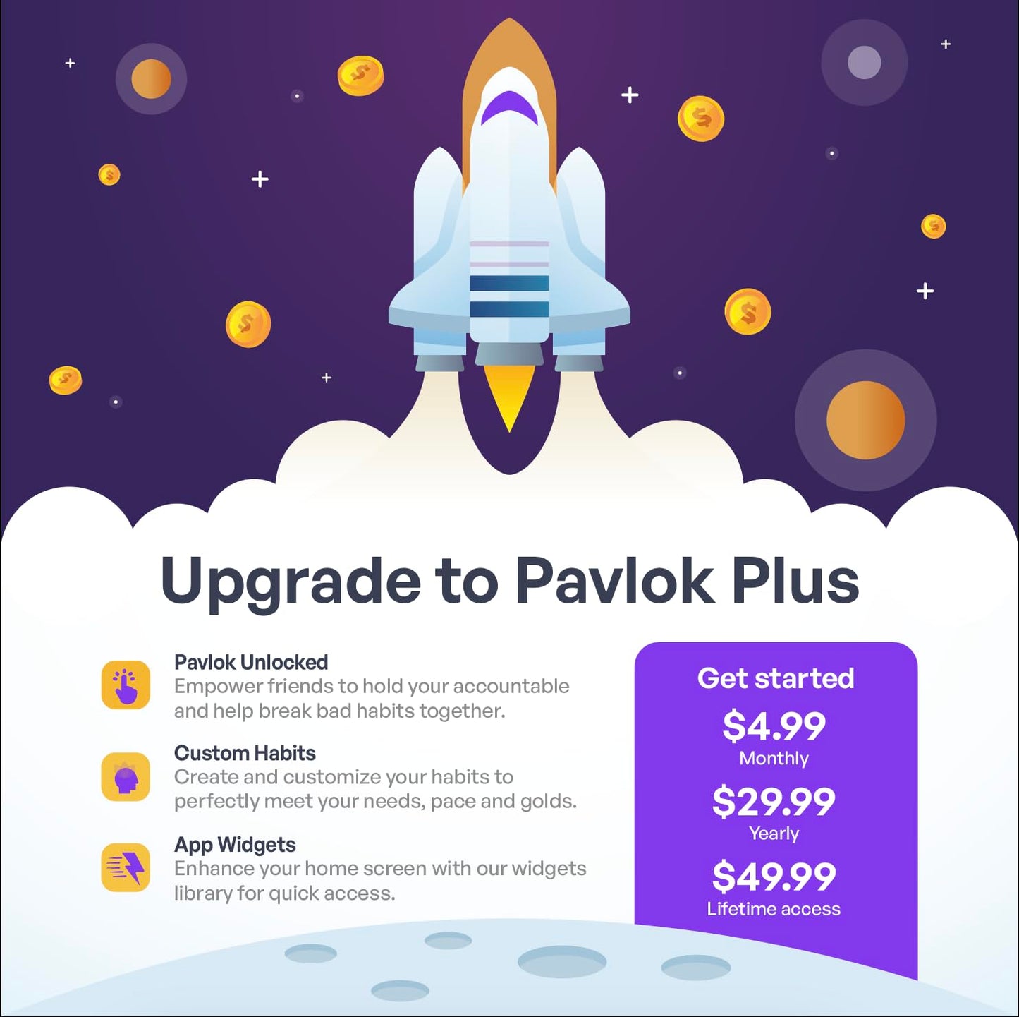 Pavlok Shock Clock 3 | Smart Alarm for Heavy Sleepers & Habit Breakers | Vibration, Beep & Safe Zap Wake Up | App-Controlled | Waterproof & Sweatproof | Silent Alarm for Couples | 1-Year Warranty