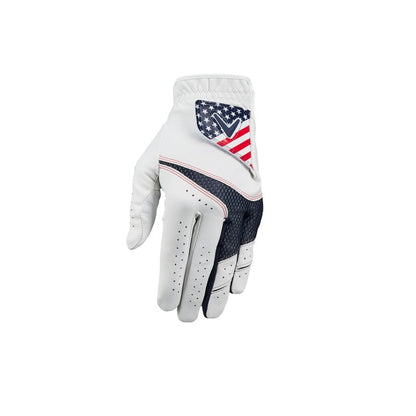 Callaway Golf Weather Spann Glove (Worn on Right Hand,White,Medium,Ladies)