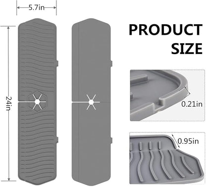 Large Size Kitchen Sink Splash Guard