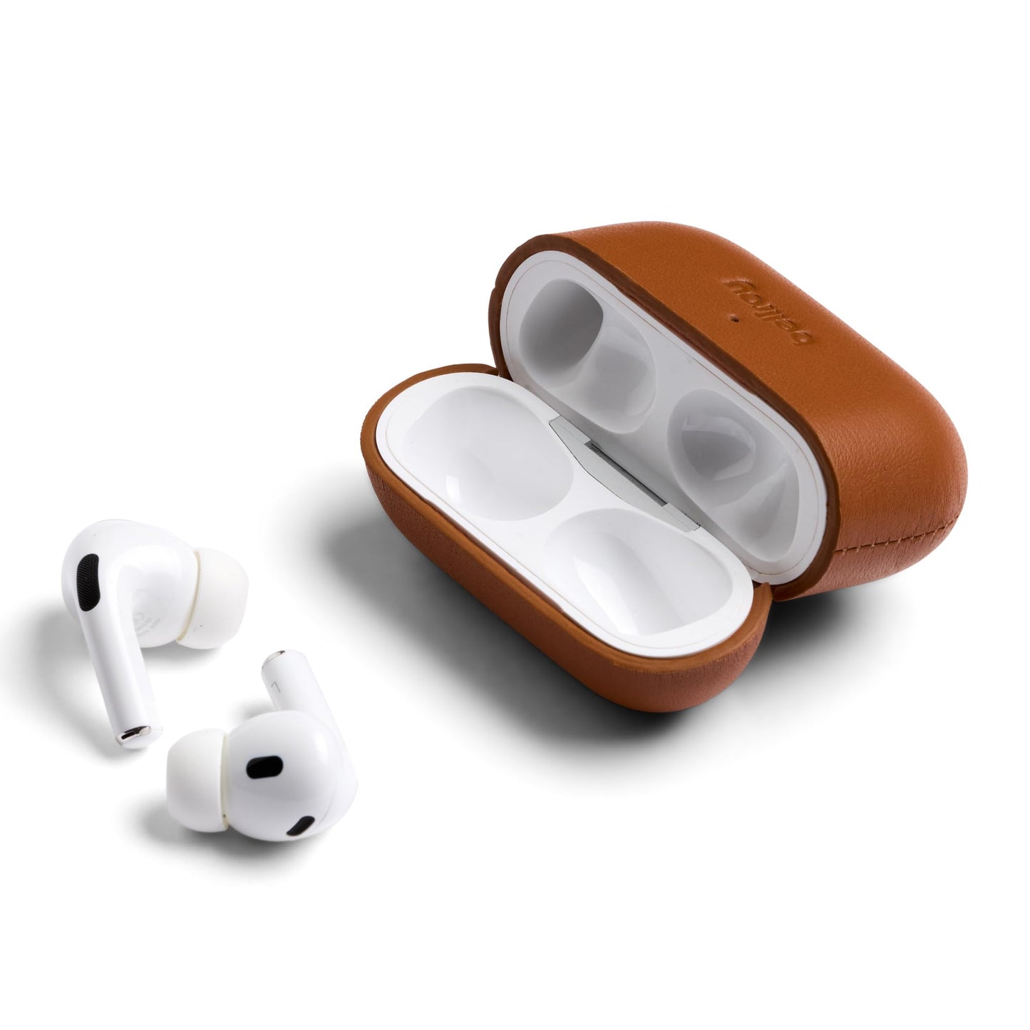 Bellroy Pod Jacket Pro – Second Edition (Leather Case for Apple AirPods Pro 2nd Generation) - Terracotta