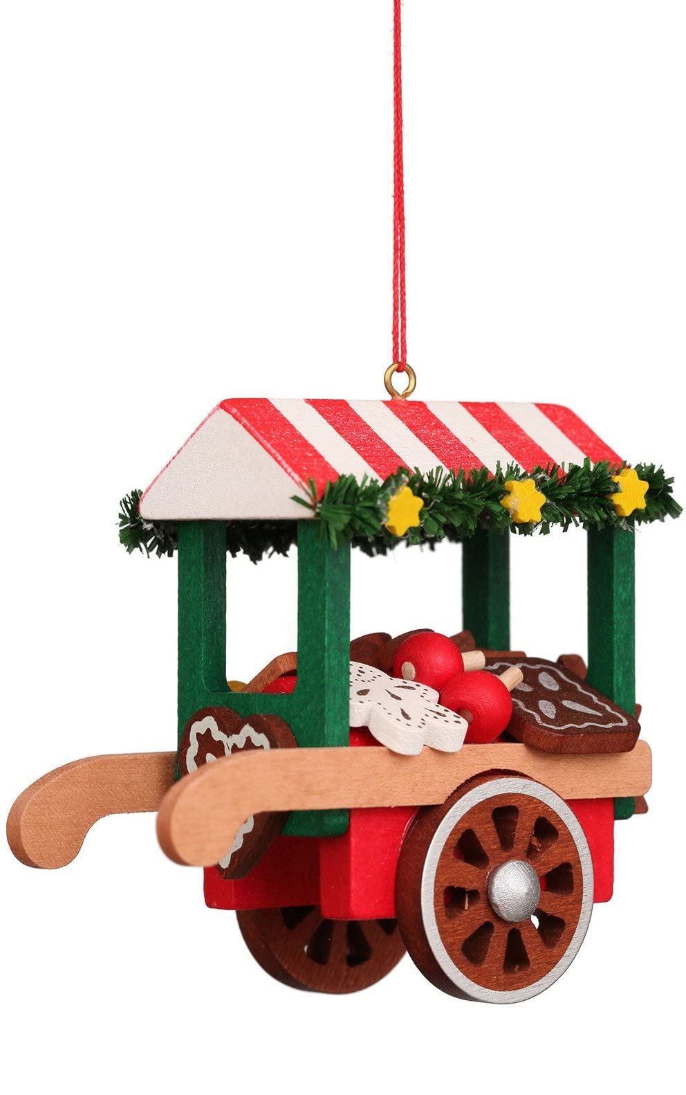 Alexander Taron 10-0633 Christian Ulbricht Ornament-Car Gingerbread-2.75" H x 3" W x 1.5" D, Brown