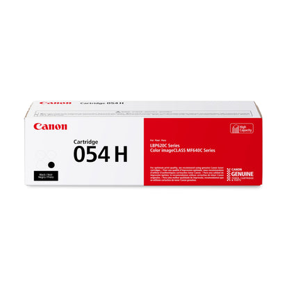 Canon Genuine 054 Black Toner Cartridge High Capacity Compatible with LBP622Cdw, LBP623Cdw, MF641Cdw, MF642Cdw, MF644Cdw