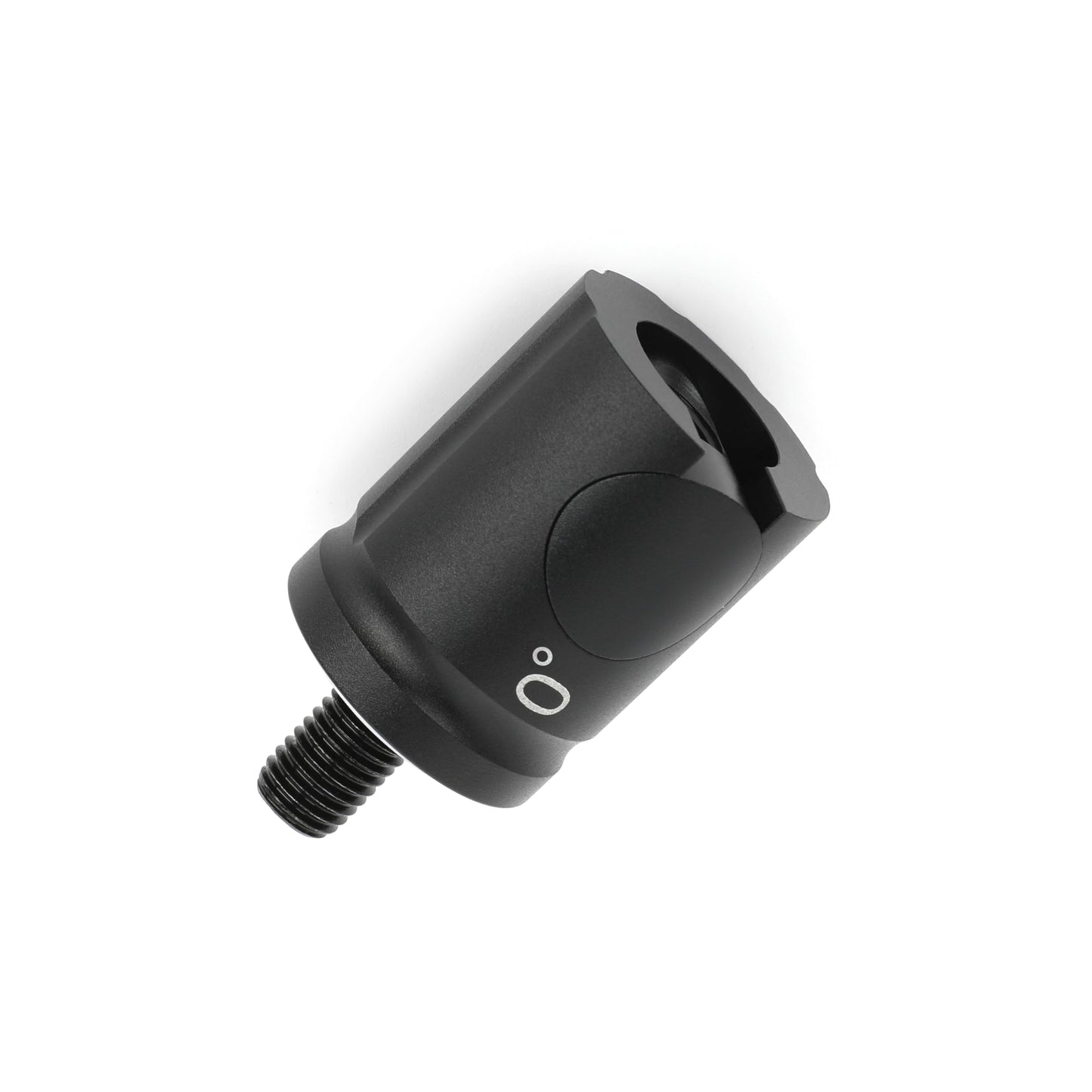 AMEYXGS Archery Quick Disconnect Matte Black 0/5/8/10 Degree for Compound&Recurve Bow Stabilizer Hunting or Target Practice (0 Degree)