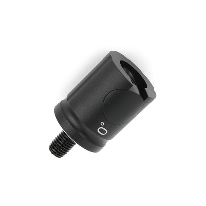 AMEYXGS Archery Quick Disconnect Matte Black 0/5/8/10 Degree for Compound&Recurve Bow Stabilizer Hunting or Target Practice (0 Degree)