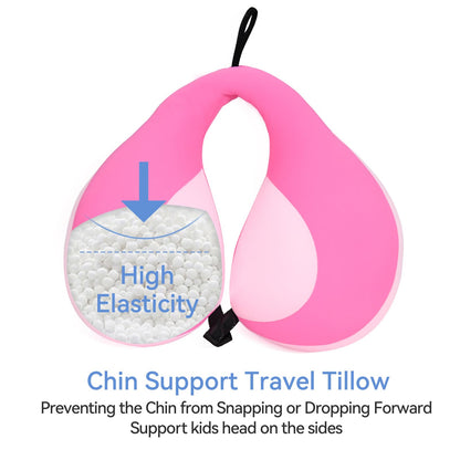 MOOB Kids Travel Pillow for Car Seat Kids Travel Neck Pillow U-Shape Car Seat Head Support Children Stroller Pillow