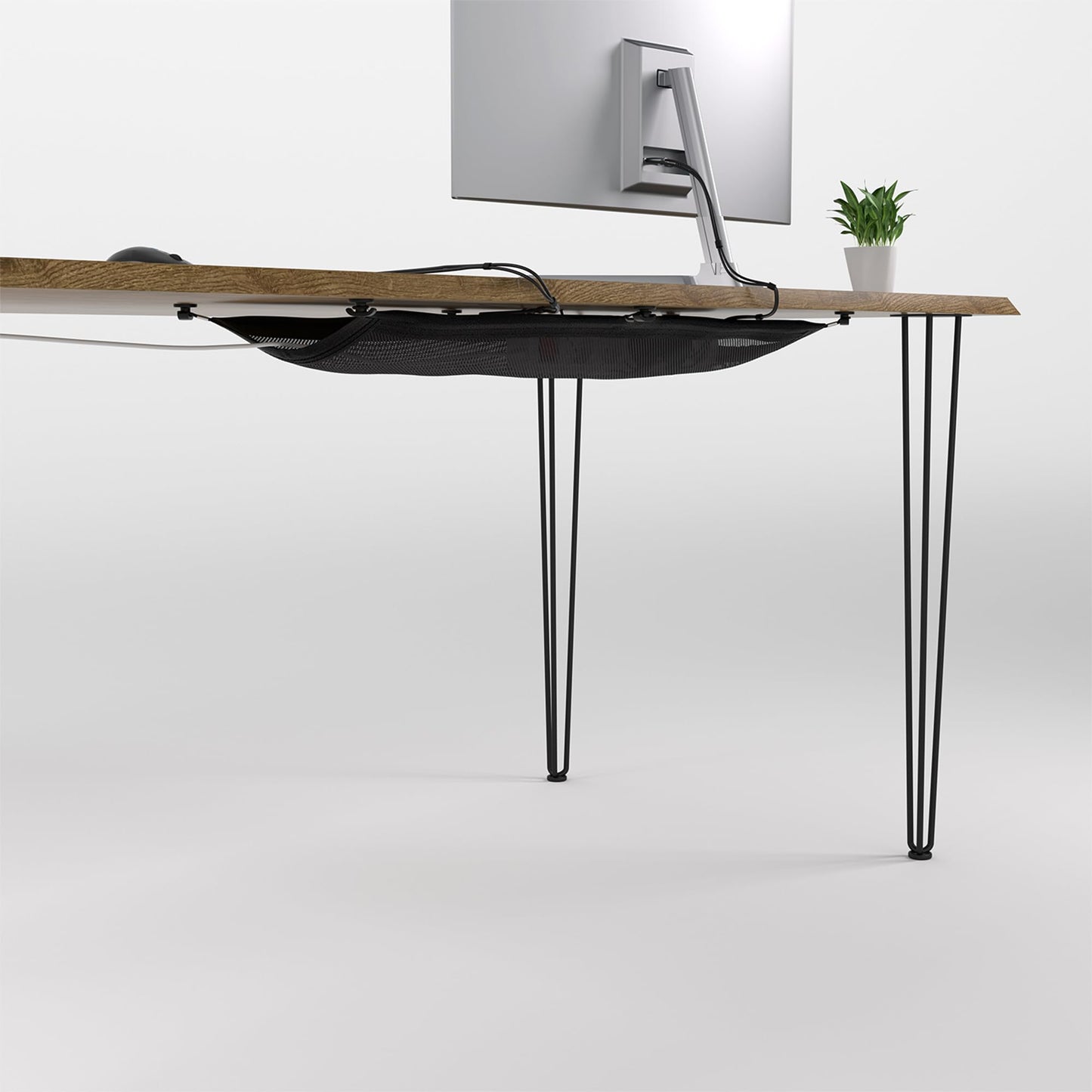 Cable Management net - Under Desk Cable Management Tray - Cable net - Wire Management Under Desk - Cord Organizer