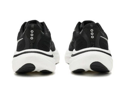 Saucony Women's Ride 19 Sneaker, Black/Silver, 8.5