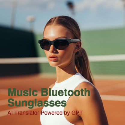 GS01 Smart Bluetooth Sunglasses, Audio Sunglasses With Speaker, UV400 Polarized lens, Open Ear Music, Touch Control