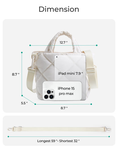 BAGSMART Crossbody Bags for Women, Small Crossbody Bag Cross Body Purse Mini Tote Travel Purse Shoulder Handbags Wallet
