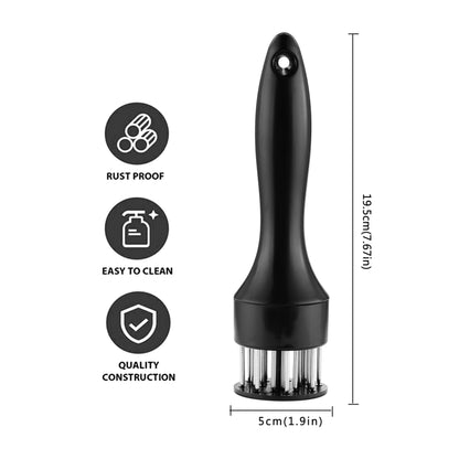 Meat Tenderizer, OLULU Stainless Steel Needle Ultra Sharp 20 Blades Meat Tenderizer Tool for tenderizing Chicken, Beef, Steak, Veal and Pork