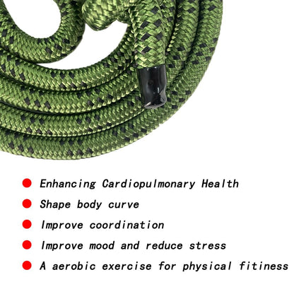 LOOEEL Flow Rope Exercise Jump Rope,High-Performance Portable Sports Rope,used for Aerobic Exercise,Adjustable Flow Skipping Ropes Suitable for Beginners Both Indoors and Outdoors.