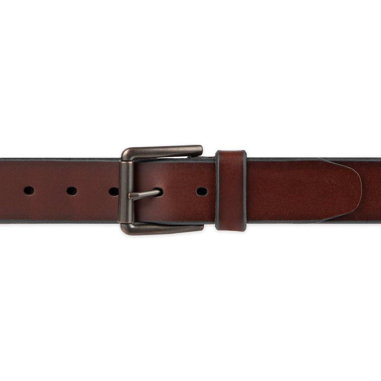 Dockers Men's Casual Leather Belt - 100% Soft Top Grain Genuine Leather Strap with Classic Prong Buckle, Brown,30