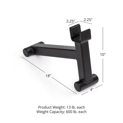 Titan Fitness Mini Deadlift Barbell Jack Stand, Pair