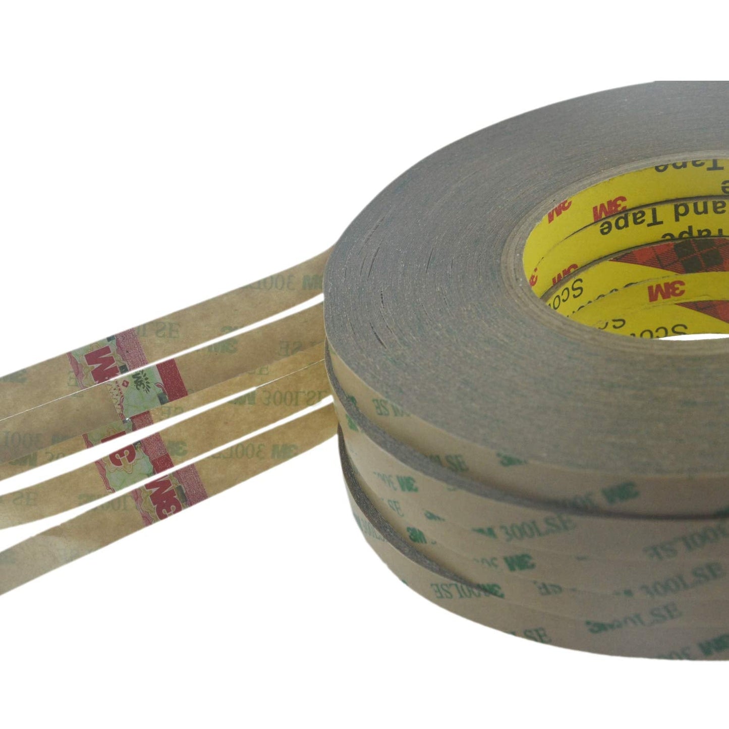 REXTiN 50M Meters 10MM Double Sided Tape Adhesive Stronger Stick for 5050 5630 SMD LED Strip Lights 1 (10mm Tape Strong Adhesive)