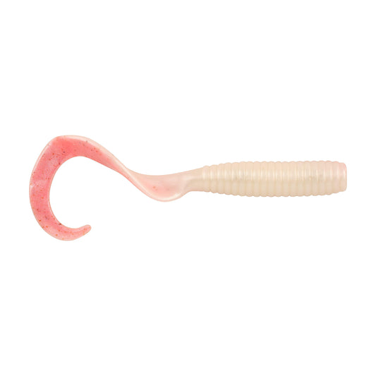 Berkley Gulp! Grub Fishing Soft Bait, Pink Shine, 8- Inch