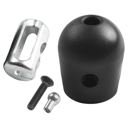 DYNWAVE Gym Machine Cable Stoppers Balls Stopper Fixing Set Weight Cable Machine Clothesline Pulley Set Terminals Heavy Duty for Exercise Workout Home, B