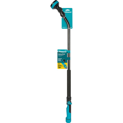 Gilmour Medium Duty Swivel Connect Watering Wand Hose Sprayer, 5 Pattern Watering Wand for Garden Hose