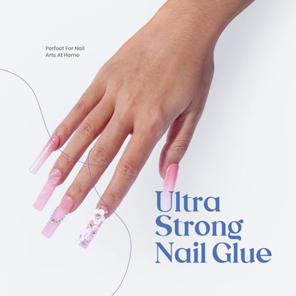 Beetles Press on Nails Kit 720Pcs 24 Colors, Press on Nails Short Almond Glossy Matte Glitter With Nail Glue & Nail Tabs Stickers, Natural Fit Lightweight Fake Nails Kit Art For Women Girls