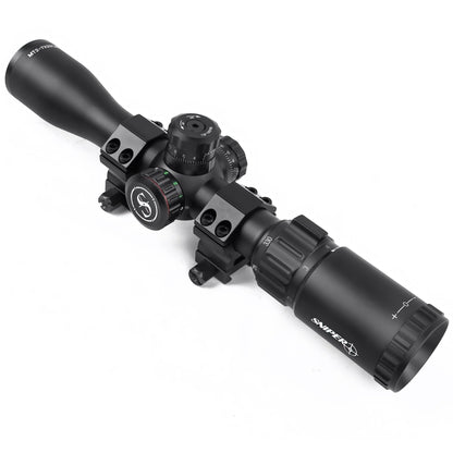 MT2-7X32CB Crossbow Scope 2-7X32 with Speed Ring 270-450 FPS for Crossbows Scopes for Hunting
