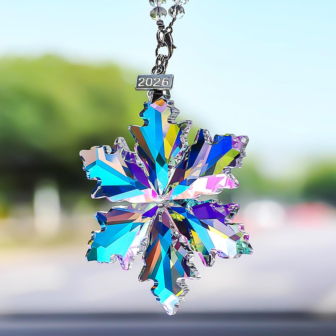 2026 Christmas Ornaments, Crystal Snowflake Ornaments, Pretty Beautiful