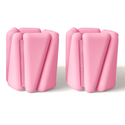 Solaea Adjustable Ankle & Wrist Weights, 4lb Pair for Pilates & Yoga