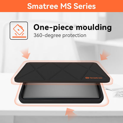 Smatree MS82 Hard EVA Protective Sleeve with Stand Compatible for 15.6 inch Dell Inspiron 15 3000/3520/3530/3535, Latitude 5550/5540/5530/5531, Precision 3591/3590/3581/3580, Vostro 3520/3530/3535