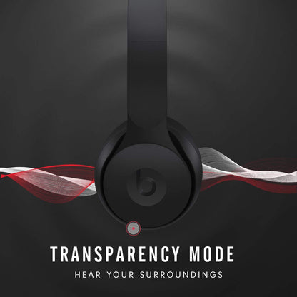 Beats Solo Pro Wireless Noise Cancelling On-Ear Headphones - Black (Renewed)
