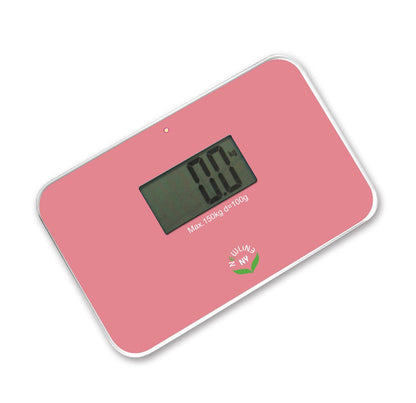 NewlineNY Auto Step On Super Mini Travel Bathroom Digital Scale, 5.25" x 8.5" SBB0638SM (Strawberry Ice)